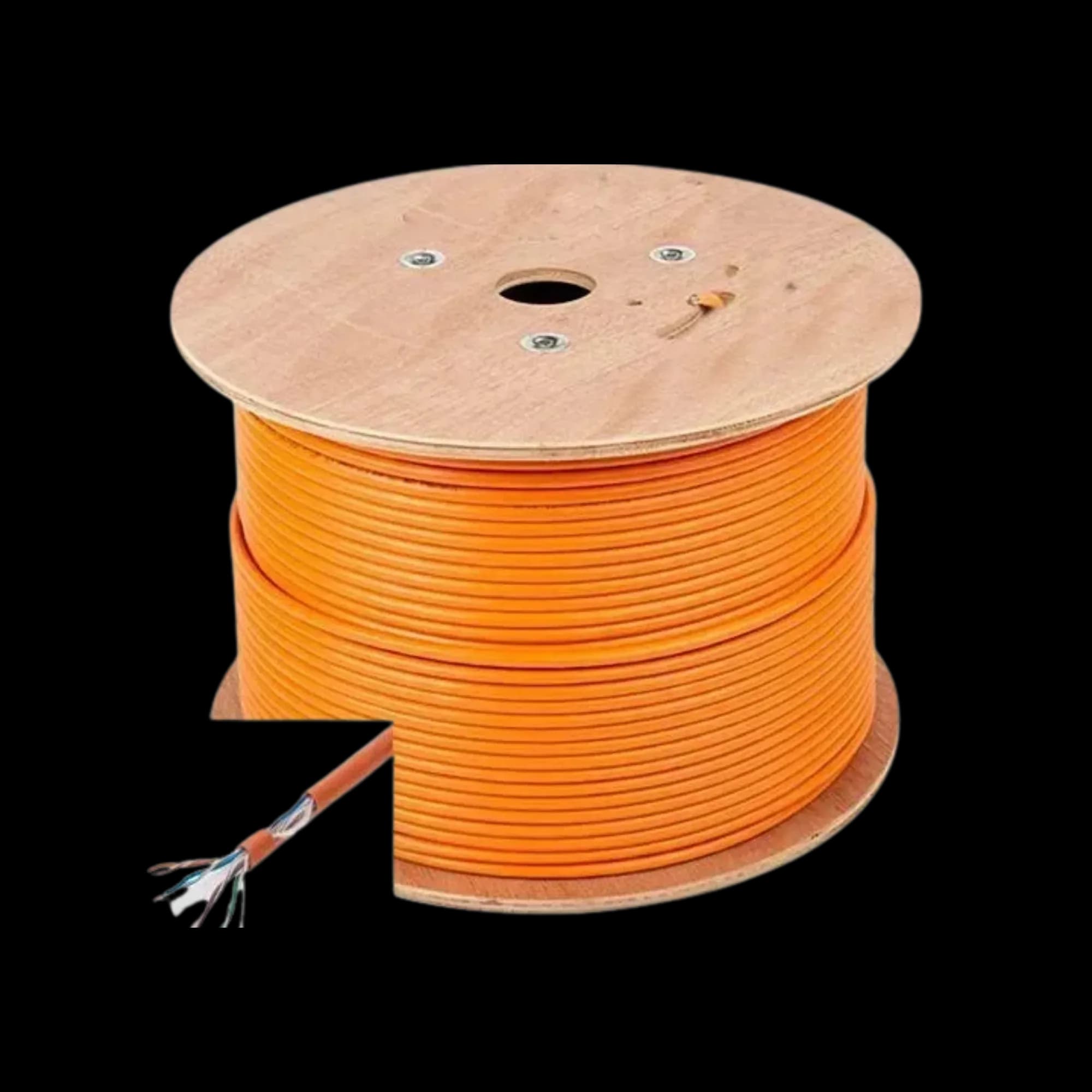 LAN CABLE INDUSTRIAL CAT 6 (ORANGE)