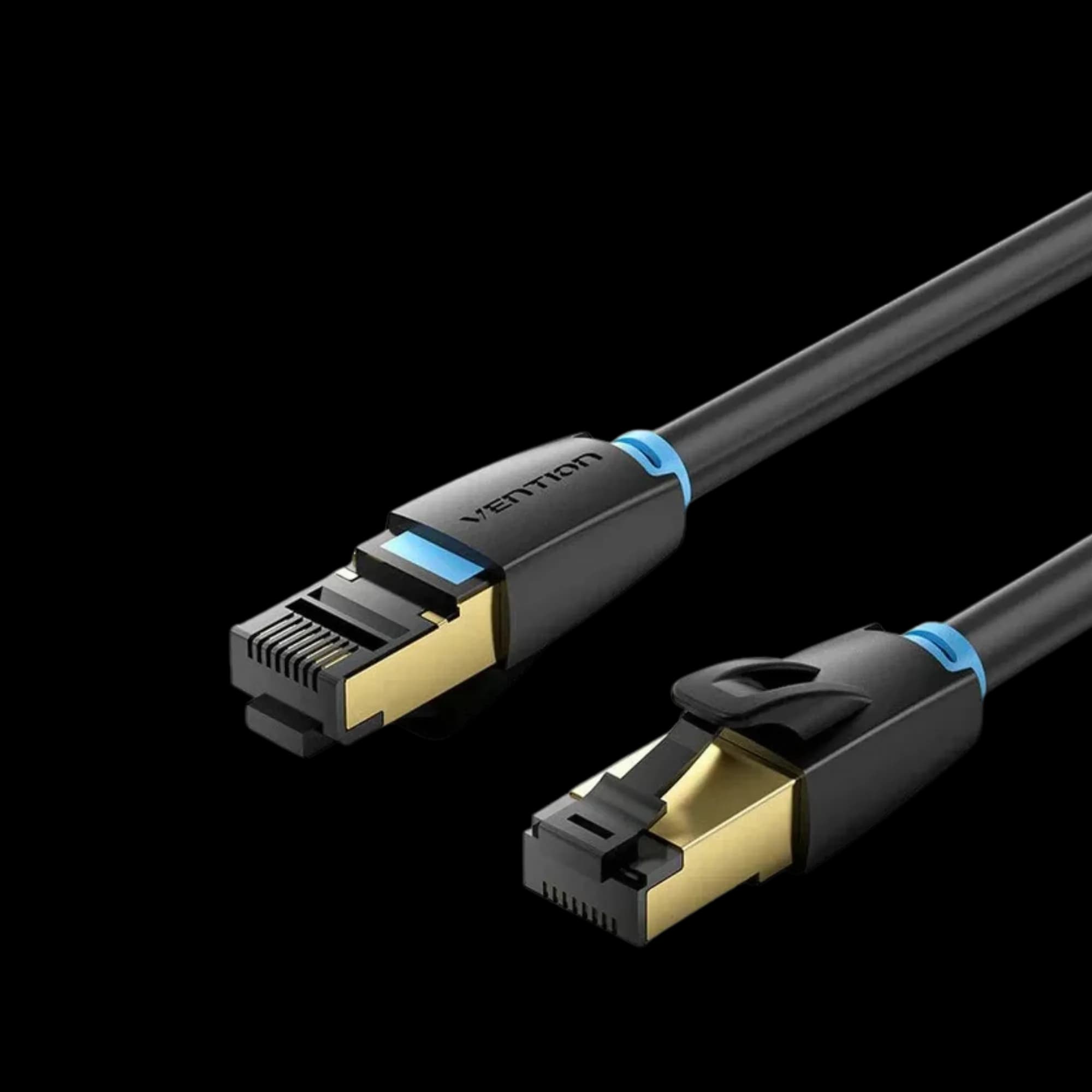 Network Cable RJ45 SFTP Vention IKPBL Cat.8 / 10m / Black