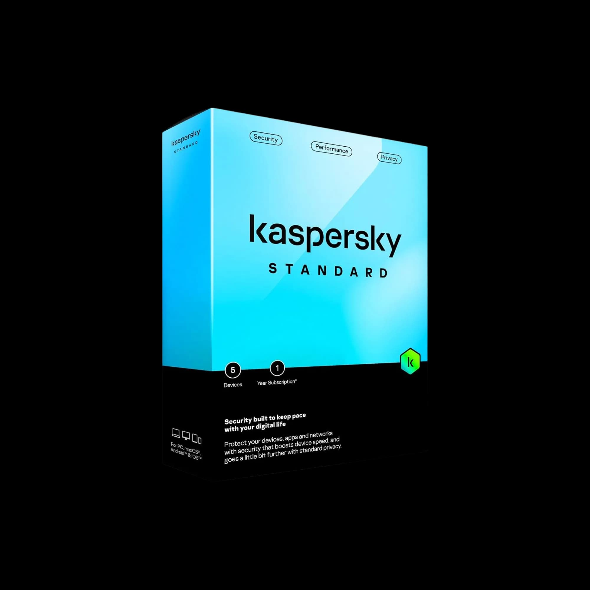 1KASPERSKY STANDARD ANTIVIRUS 3 USER / 1 YEAR
