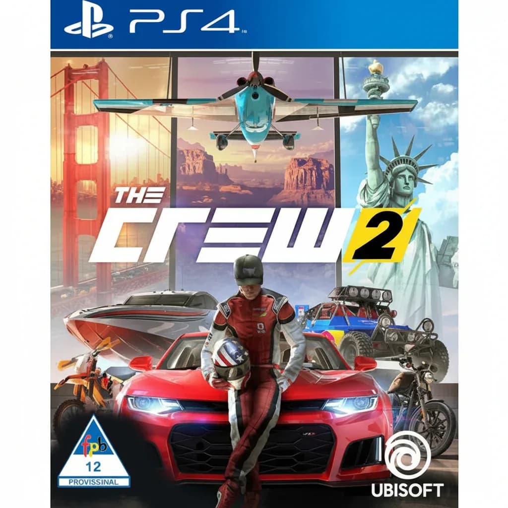 The Crew 2 PS4 Game (Blu-ray Disc)