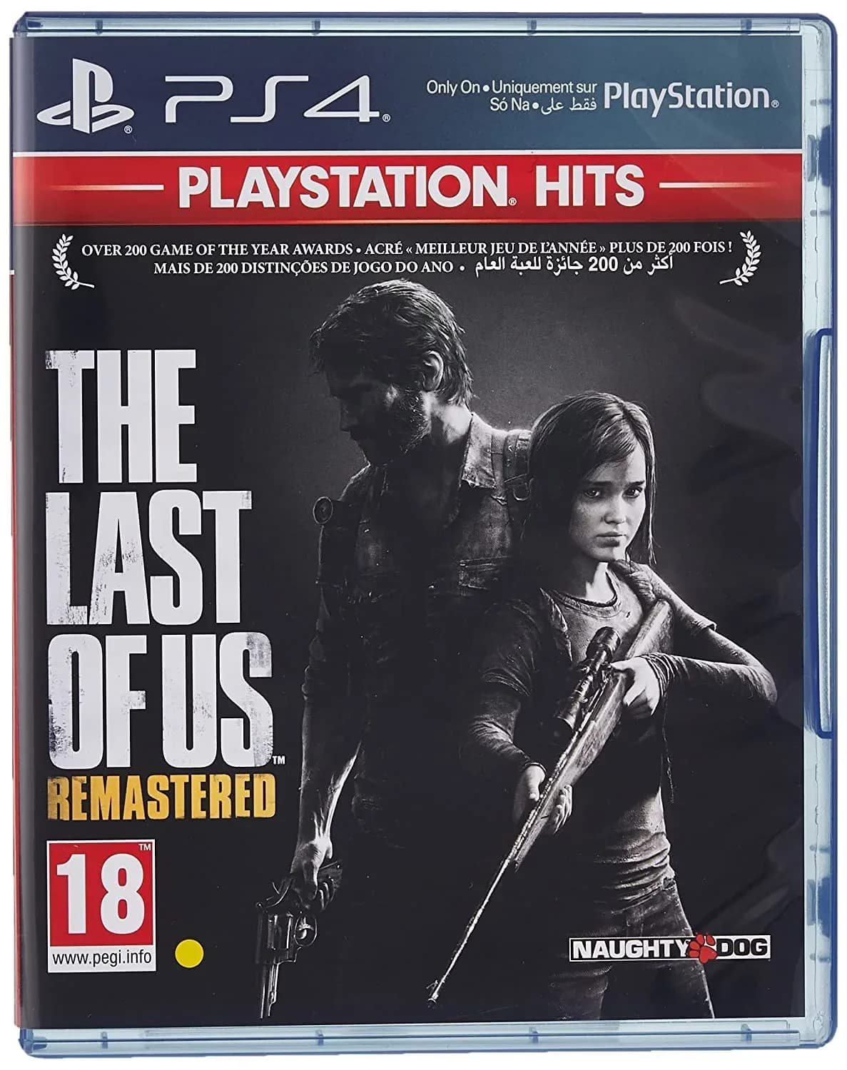 The Last of Us Remastered  PS4 Game (Blu-ray Disc)