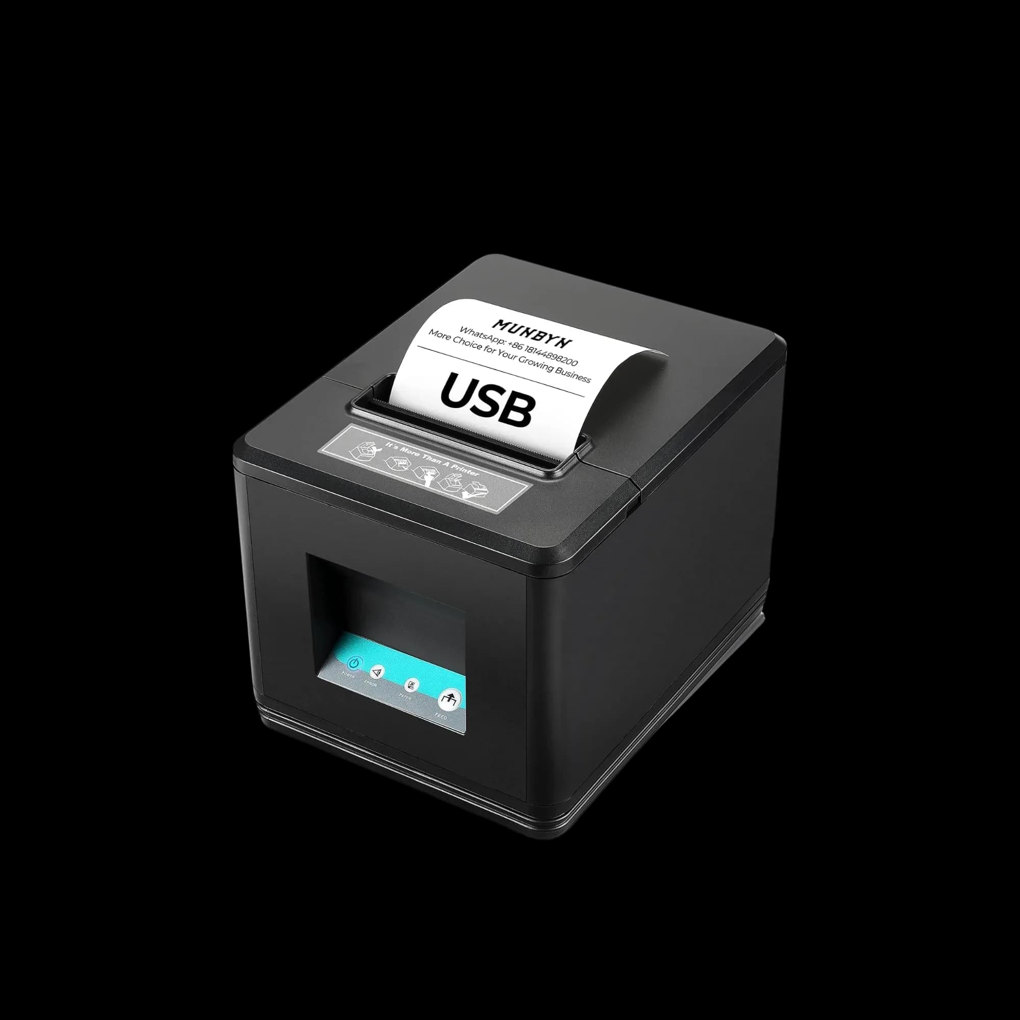 THERMAL RECEIPT PRINTER 24V/2.5A (OCPP-80T) BLACK