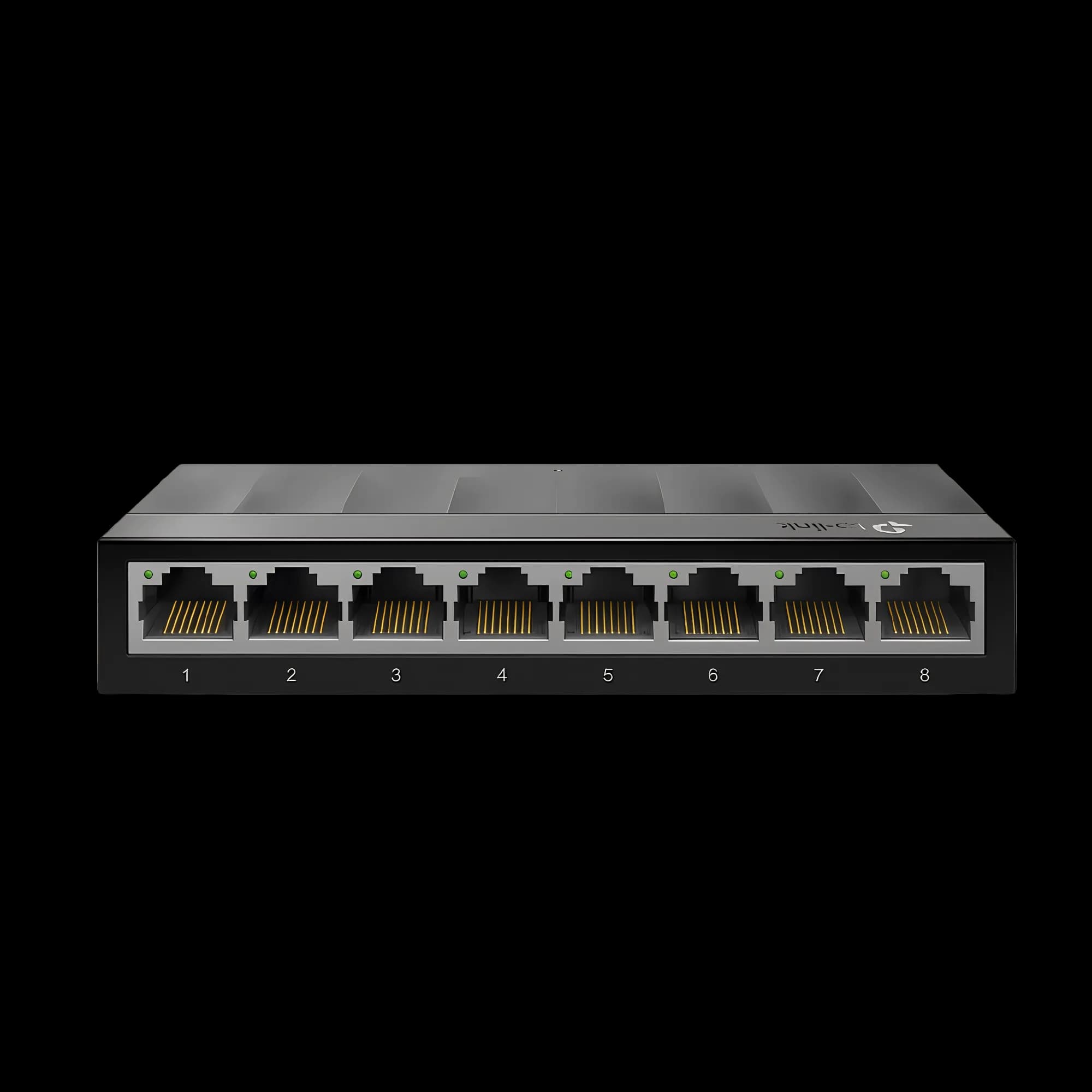TP-LINK LS1008G switch, 8x10/100/1000 Mb/s, plastic case, unmanaged
