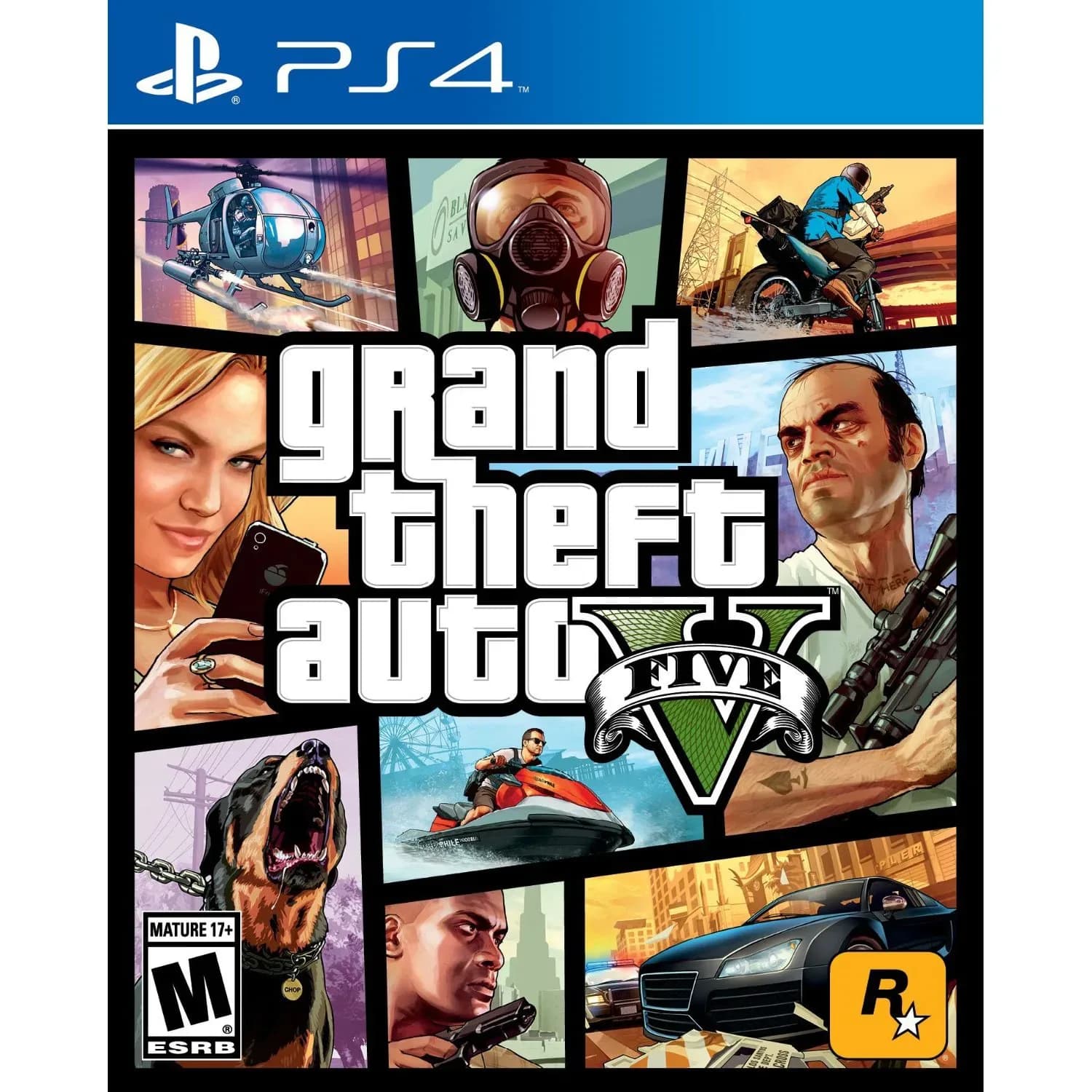 GTA5 Grand Theft Auto V  PS5 Game SPANISH VERSION