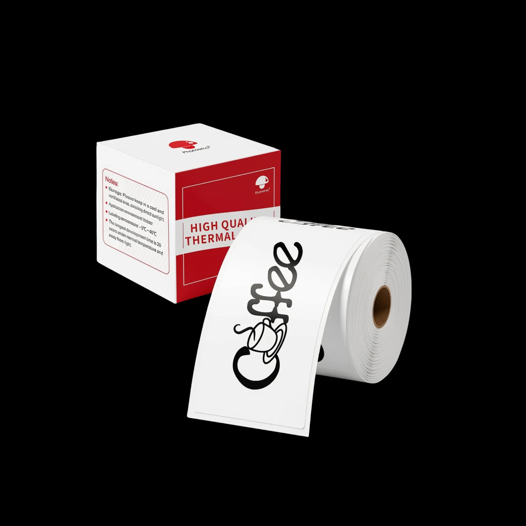 Letër ngjitëse Phomemo XP5080-100, 100 etiketa 50x80mm, e bardhë