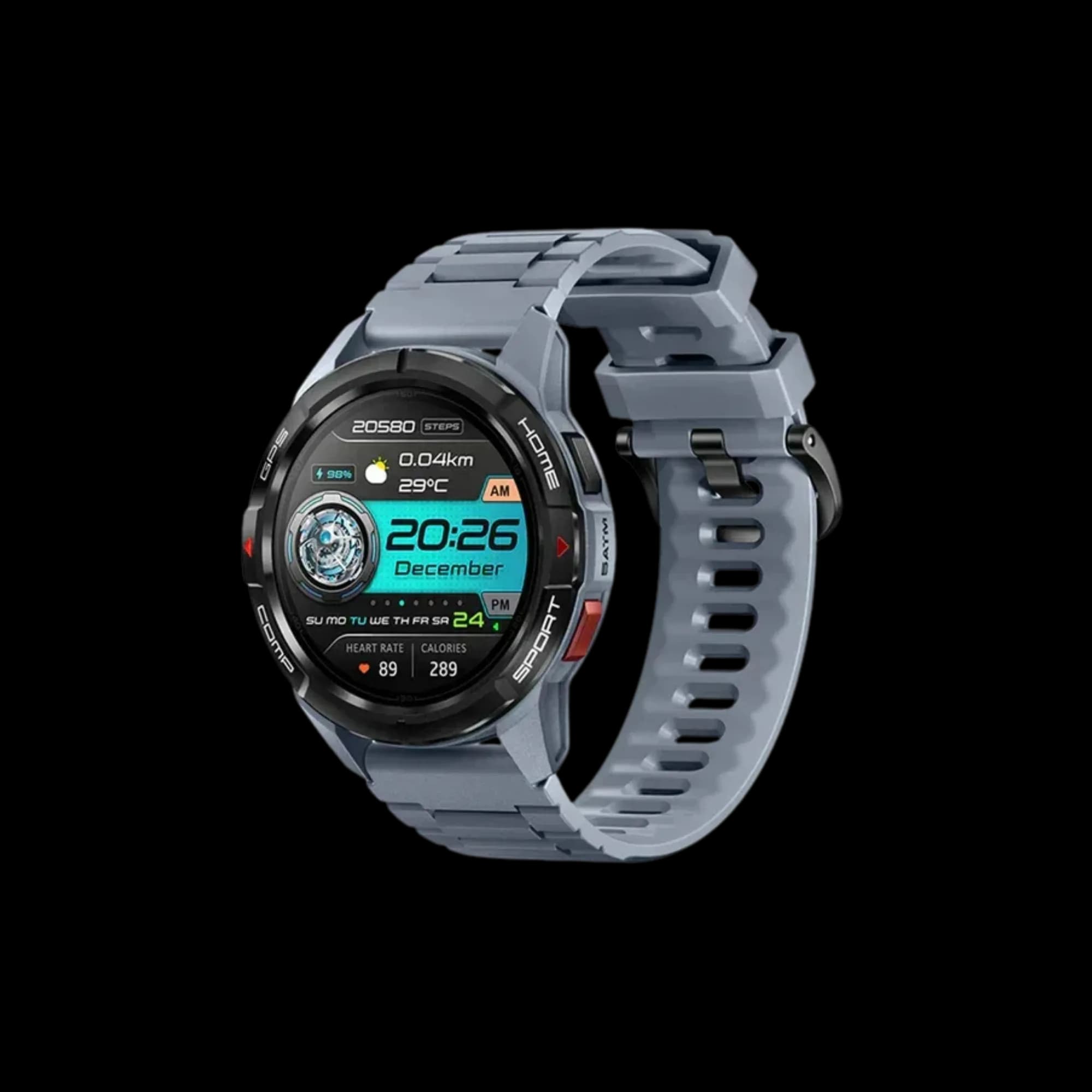 Mibro GS Active Black Smartwatch (MIBAC_GS-Active/BK)